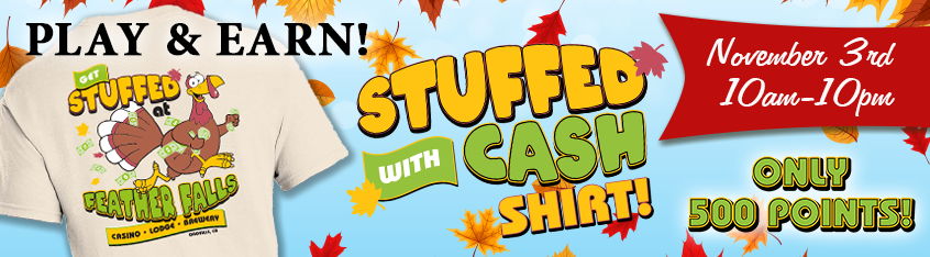 Stuffed With Cash Point Promo