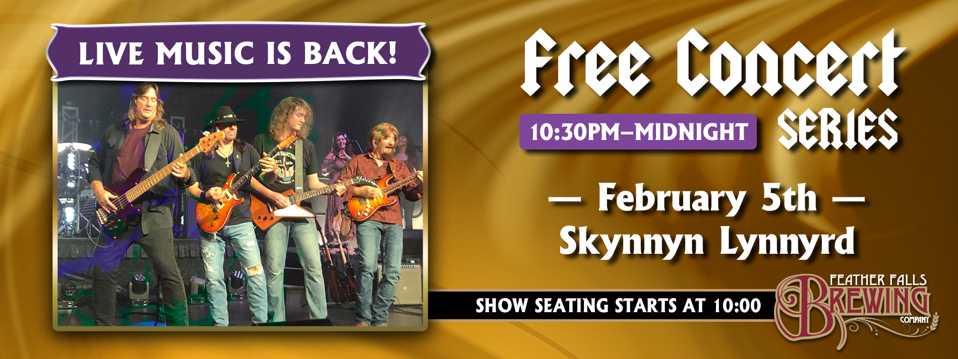 Free Concert Series Skynnyn Lynnyrd