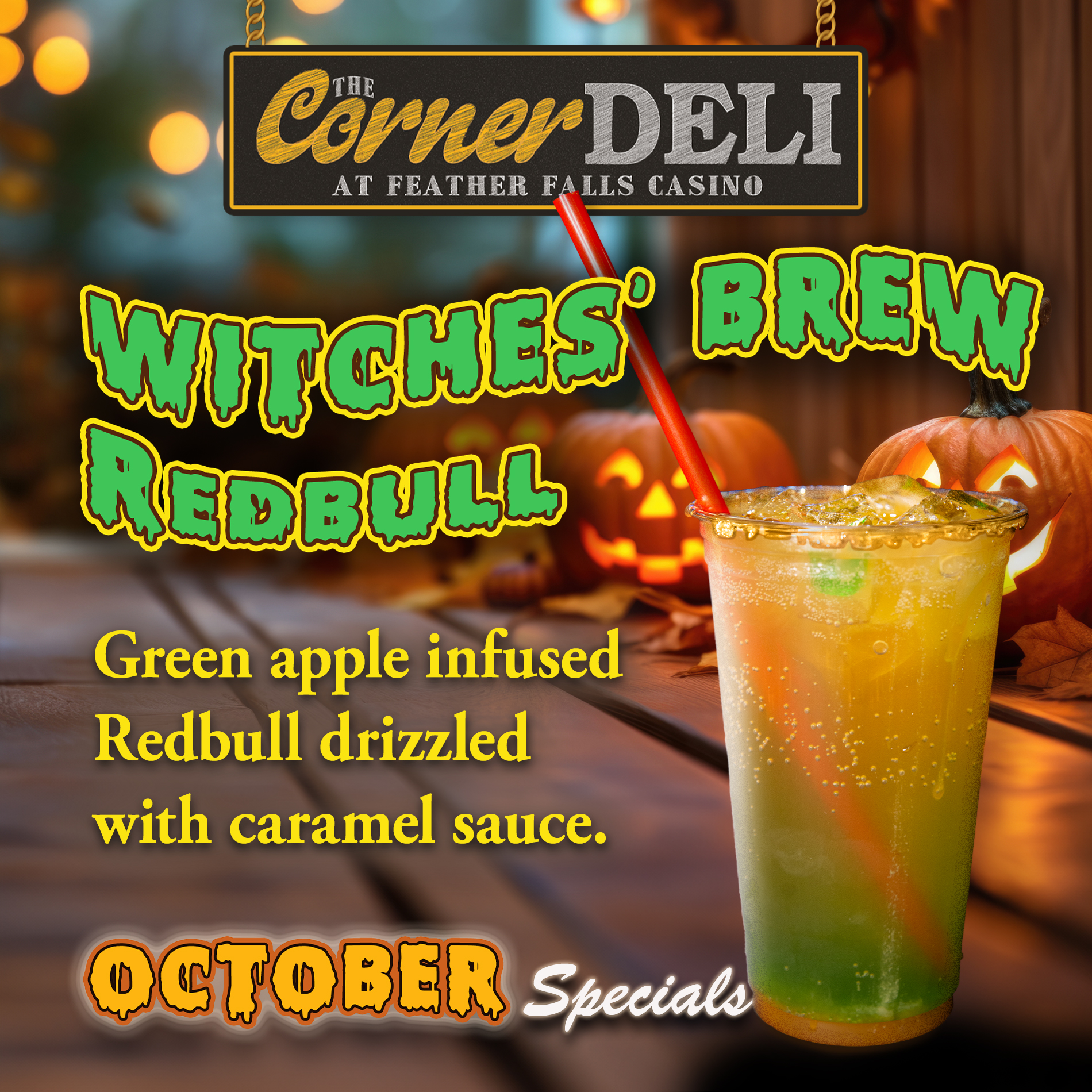 Witches' Brew Redbull Deli Special