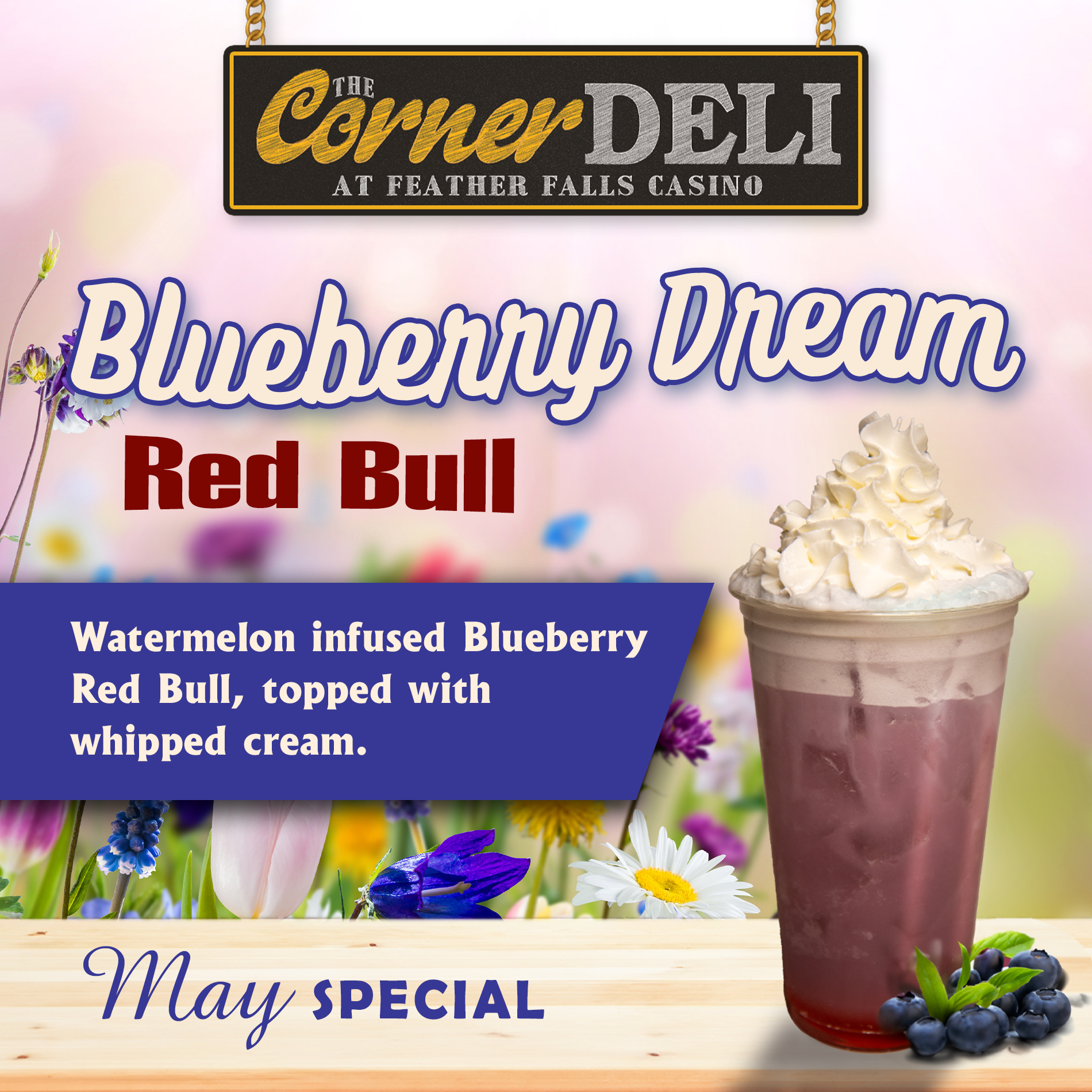 Deli May Red Bull Special - Blueberry Dream