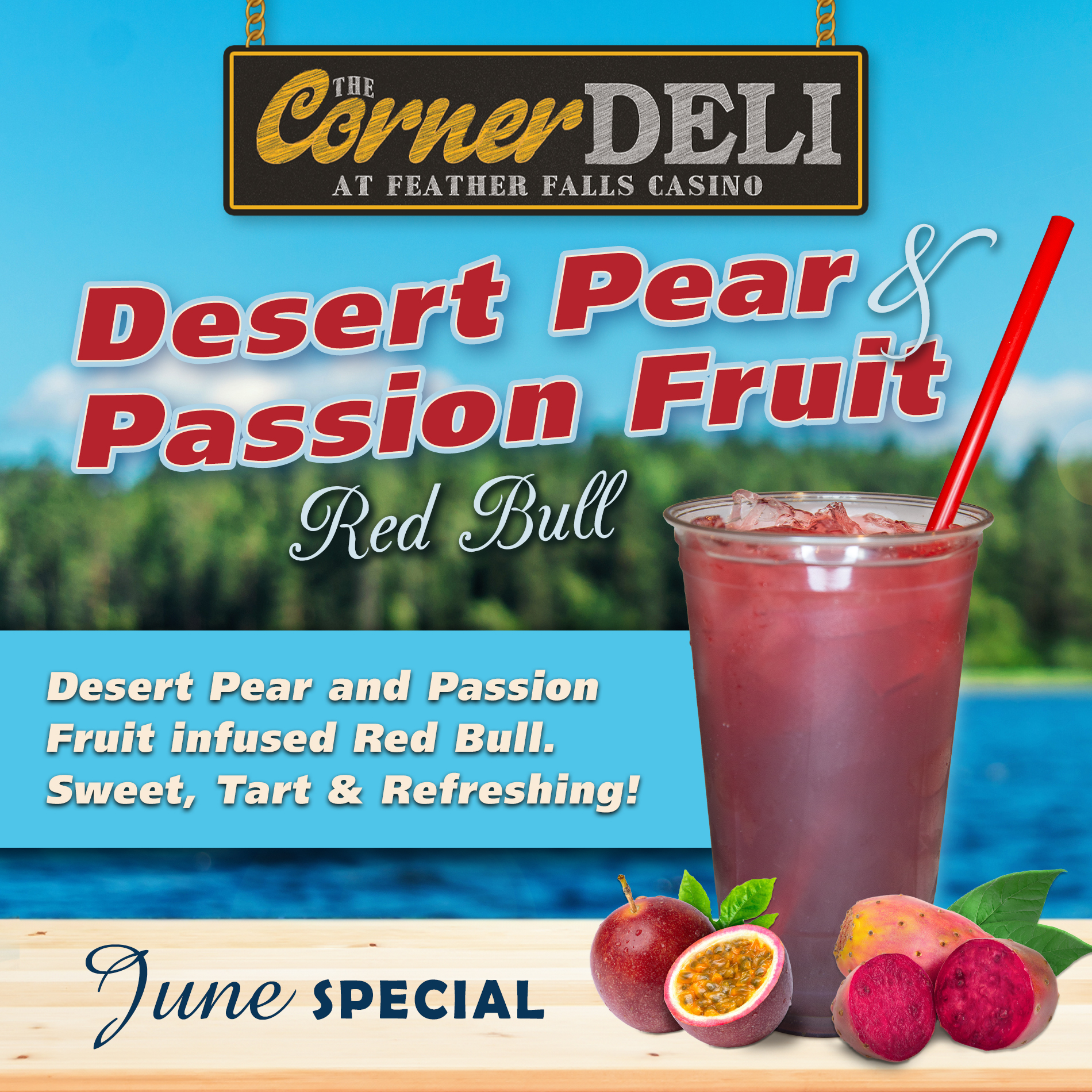 Desert Pear & Passion Fruit Red Bull