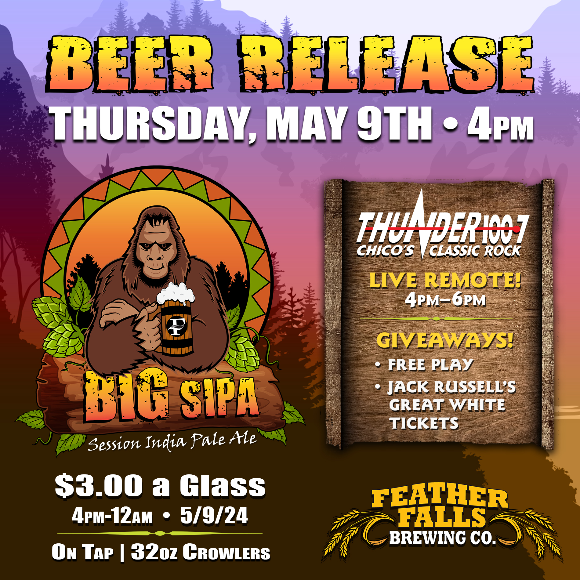 Big SIPA Beer Release May 9