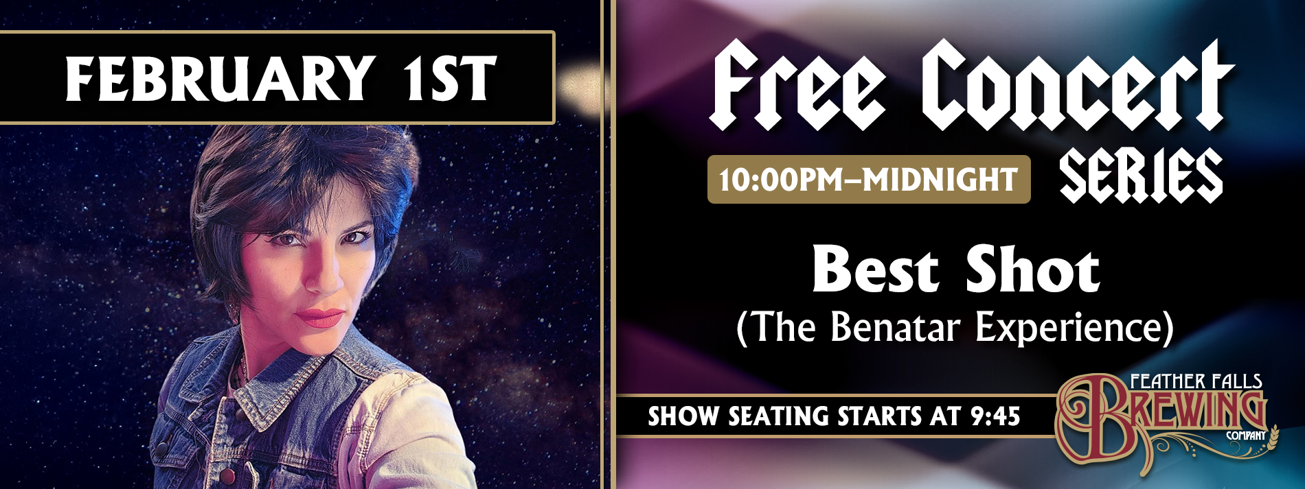 Best Shot The Benatar Experience February 1st, 10pm-midnight