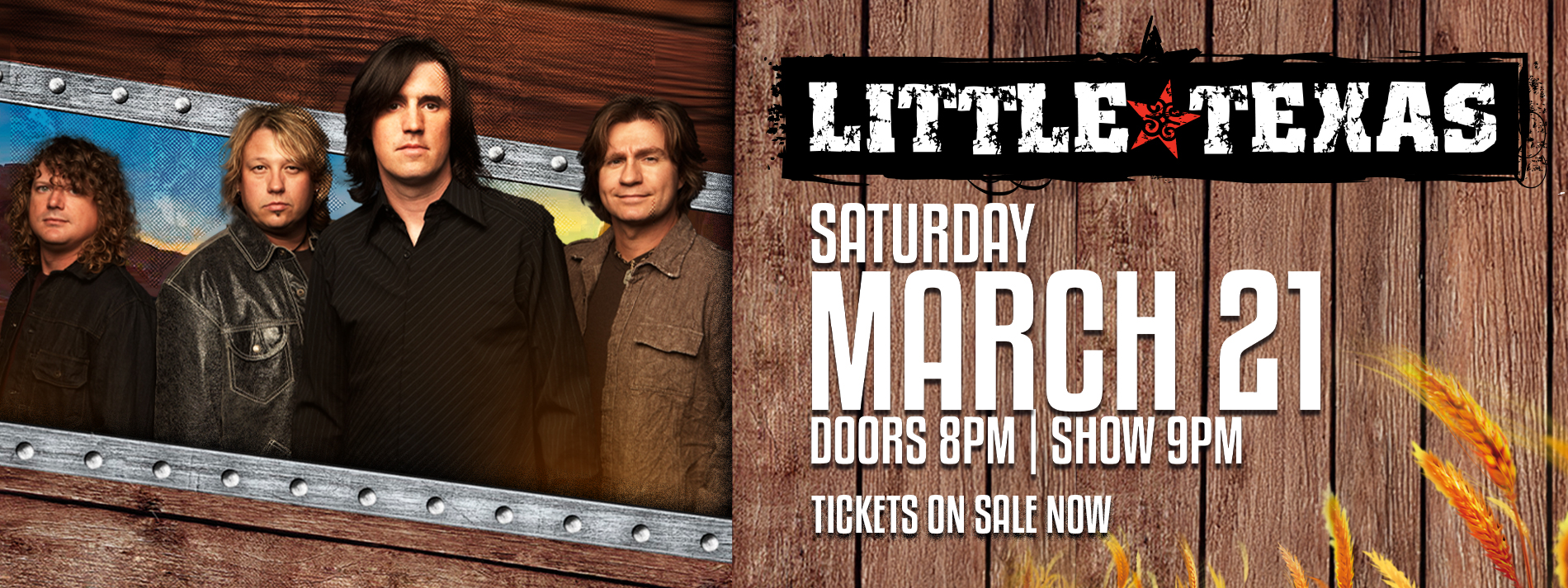 Little Texas - March 21-9pm