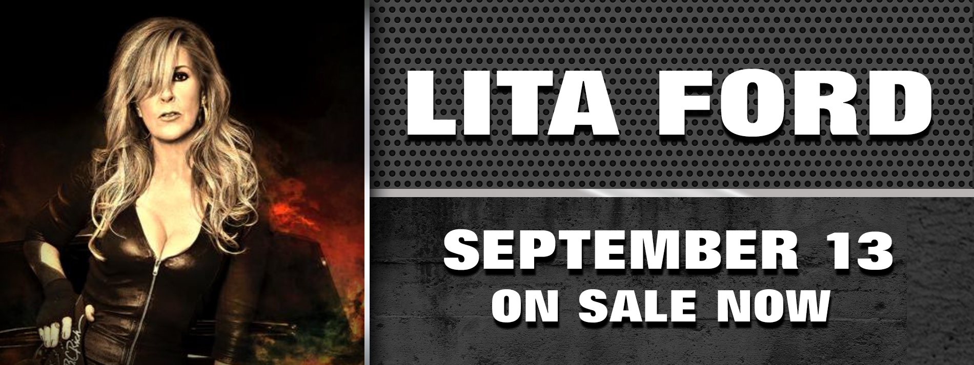 Lita Ford-Sept. 13