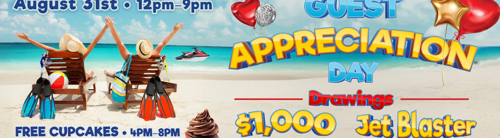 Guest Appreciation Day, Sunday August 31st