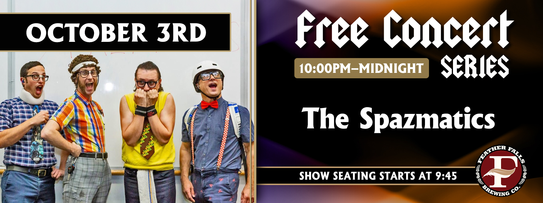 The Spazmatics - Oct 3