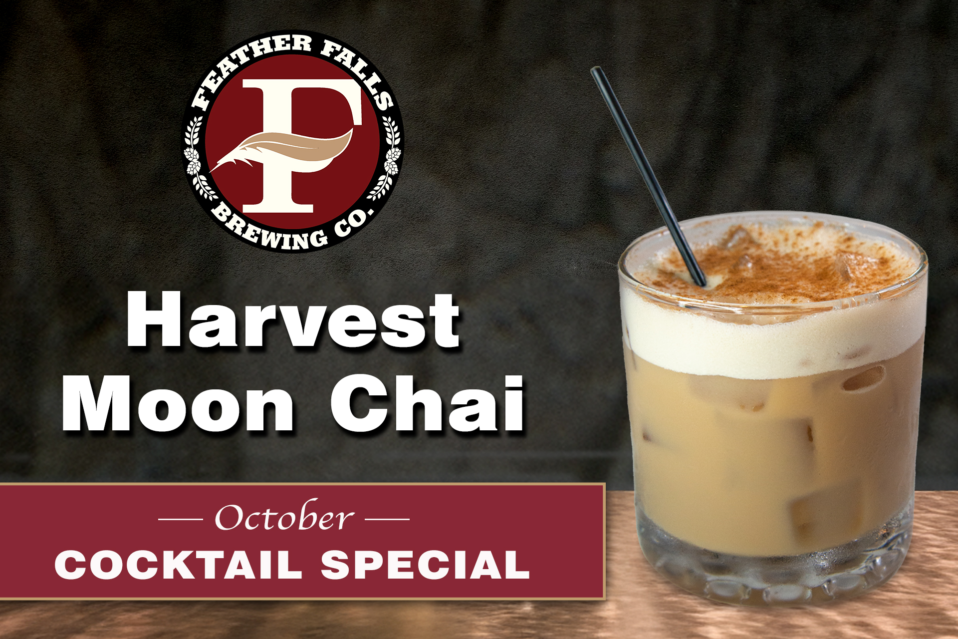 Brewery Cocktail of the Month - Harvest Moon Chai