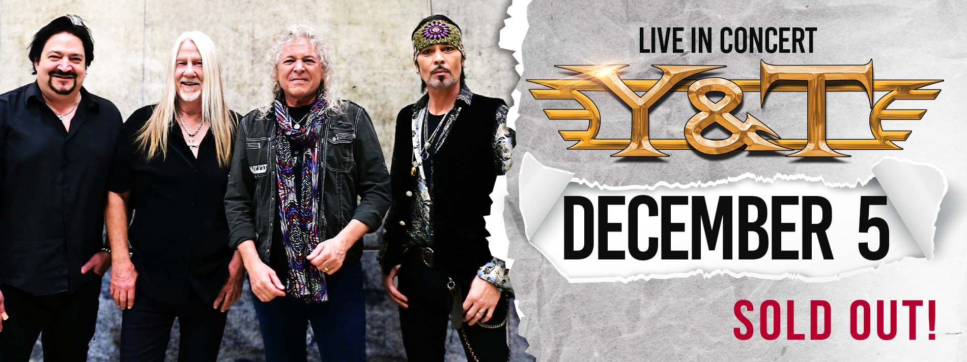 Y7T DEC 5 - SOLD OUT