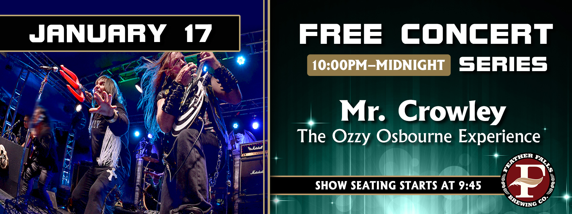 Mr. Crowley, January 17, 10pm