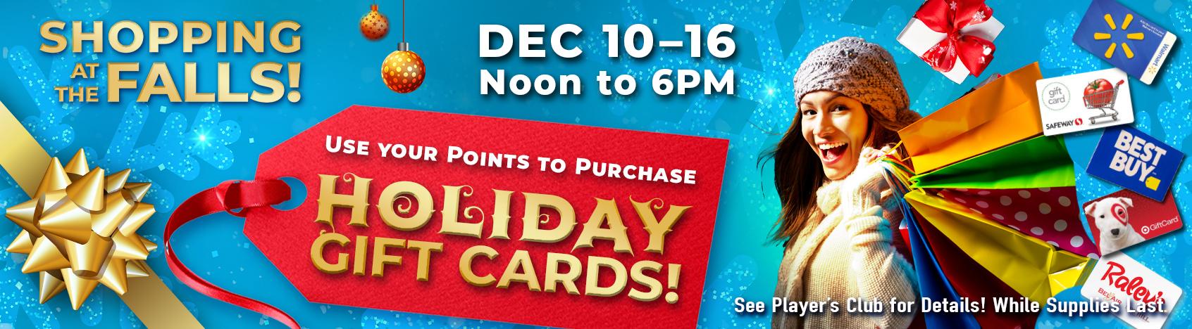 Shopping at the Falls