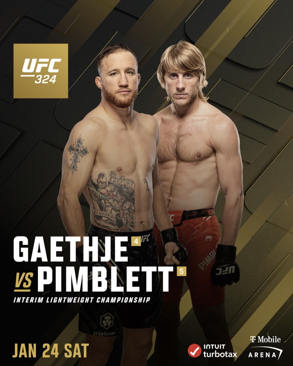 Gaethje vs Pimblett Jan 24