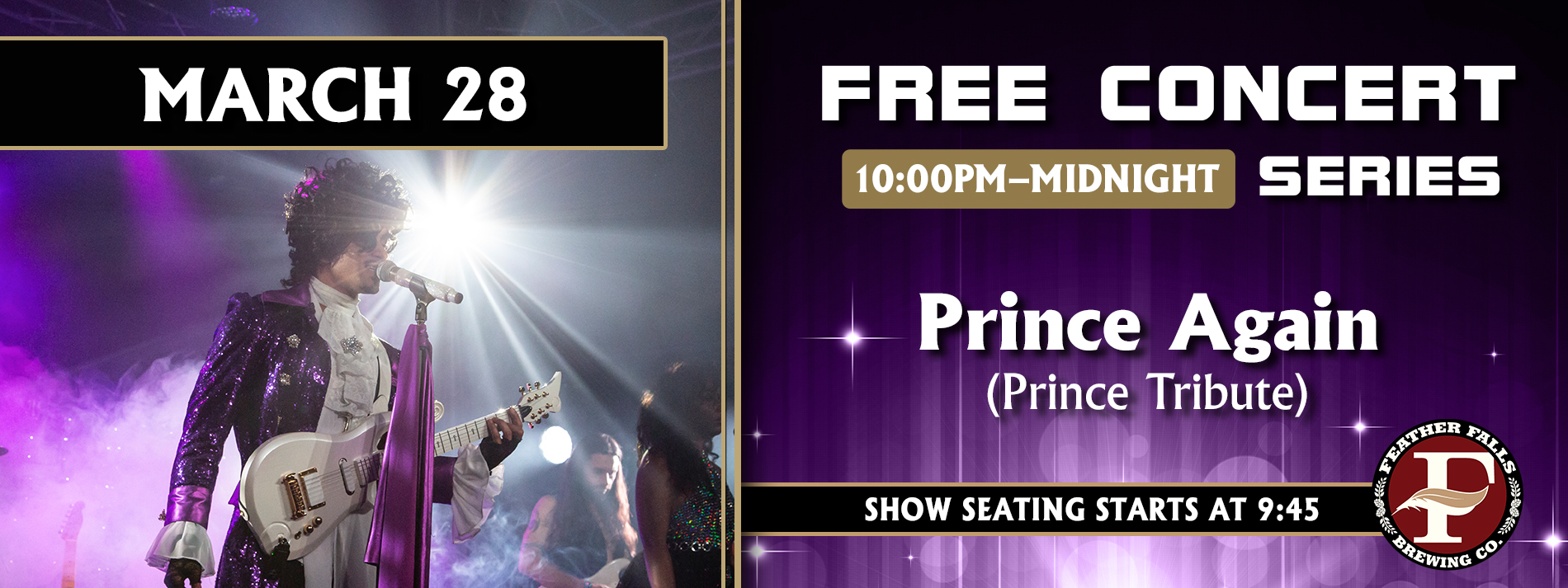 Prince Again March 28