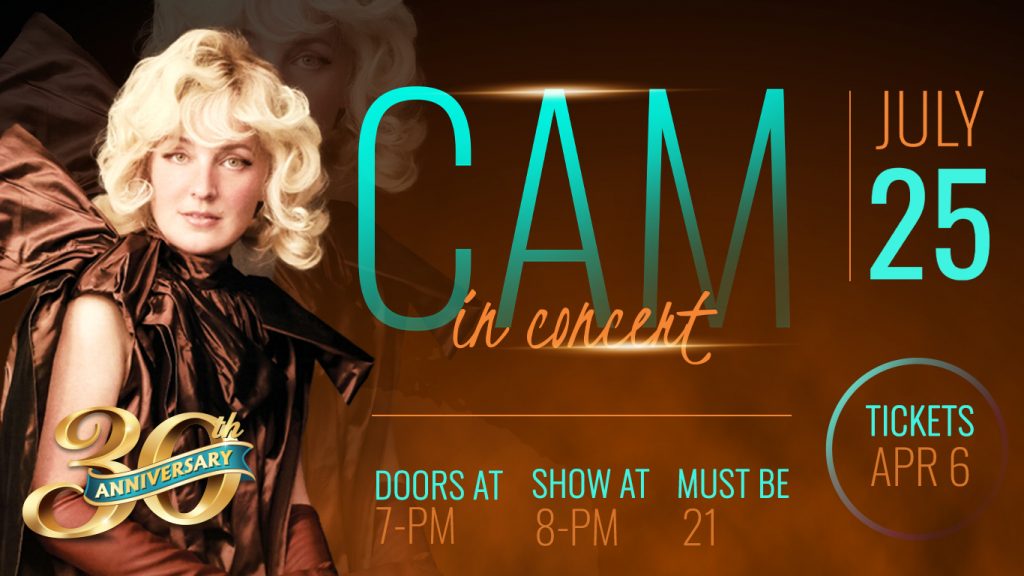 CAM JULY 25 - on sale April 6