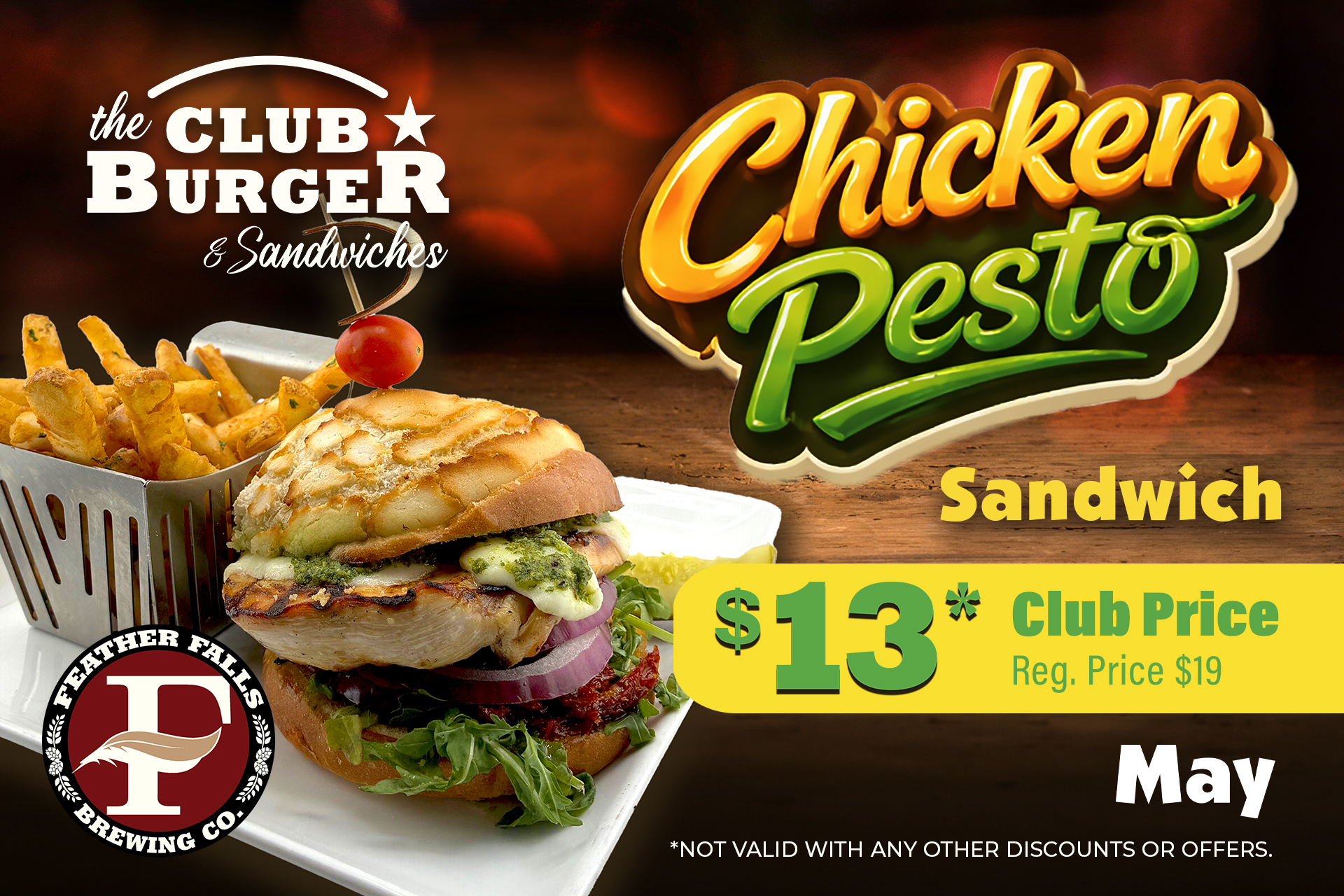Club Burger-May-Chicken Pesto