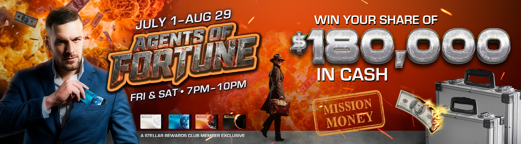 Agents of Fortune • July1-August 29