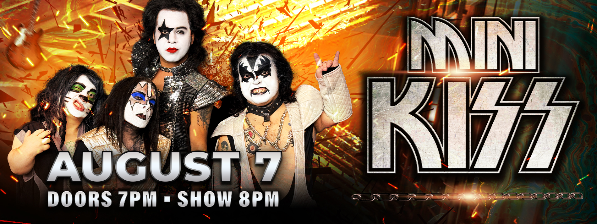 MINIKISS AUG 7 8PM - $20