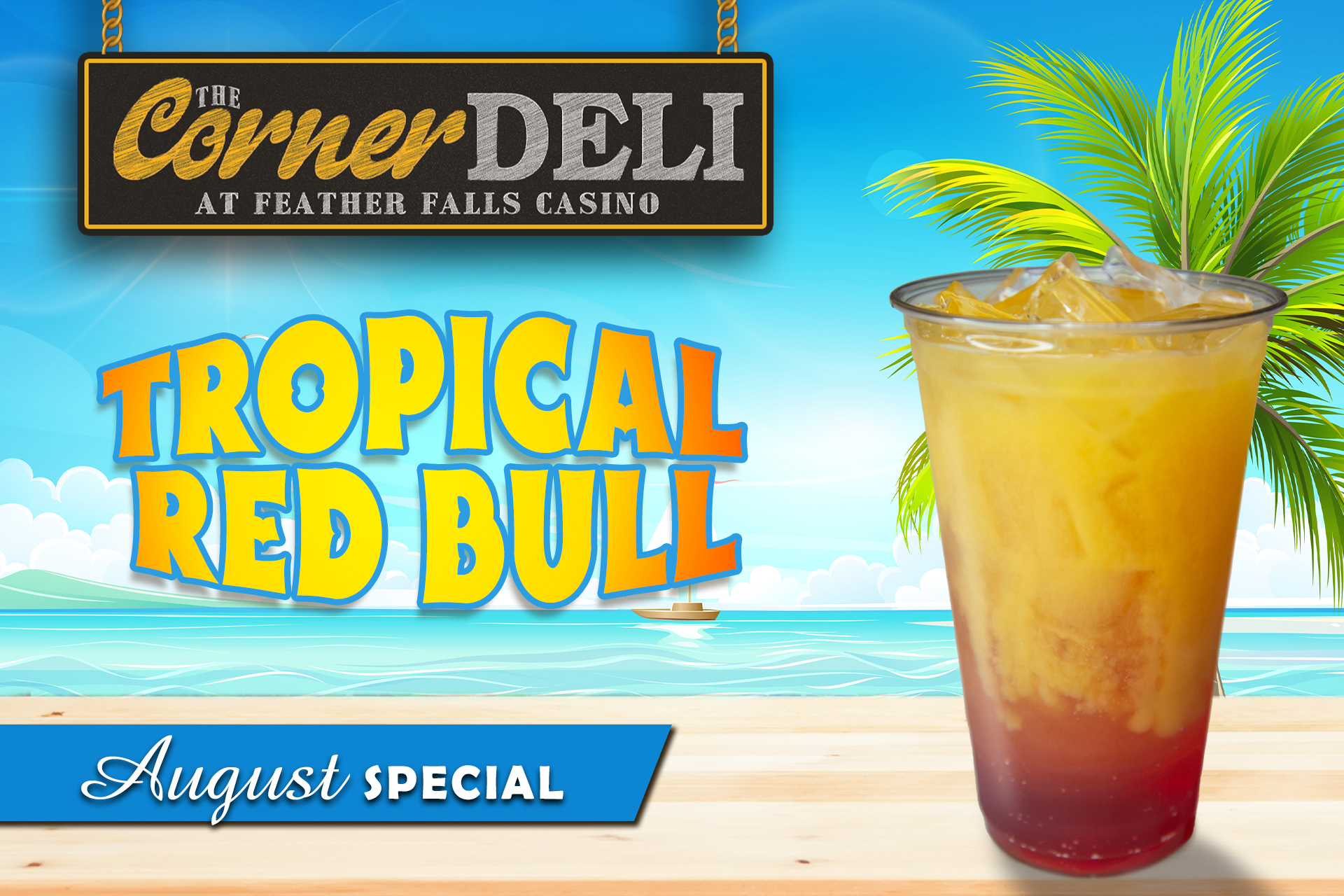 August Deli Red Bull - Tropical