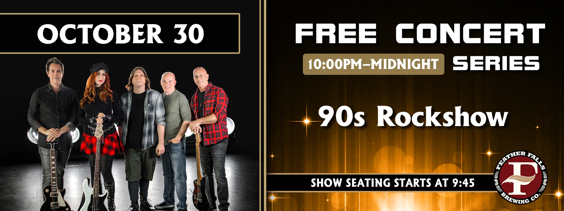 90s Rock Show October 30