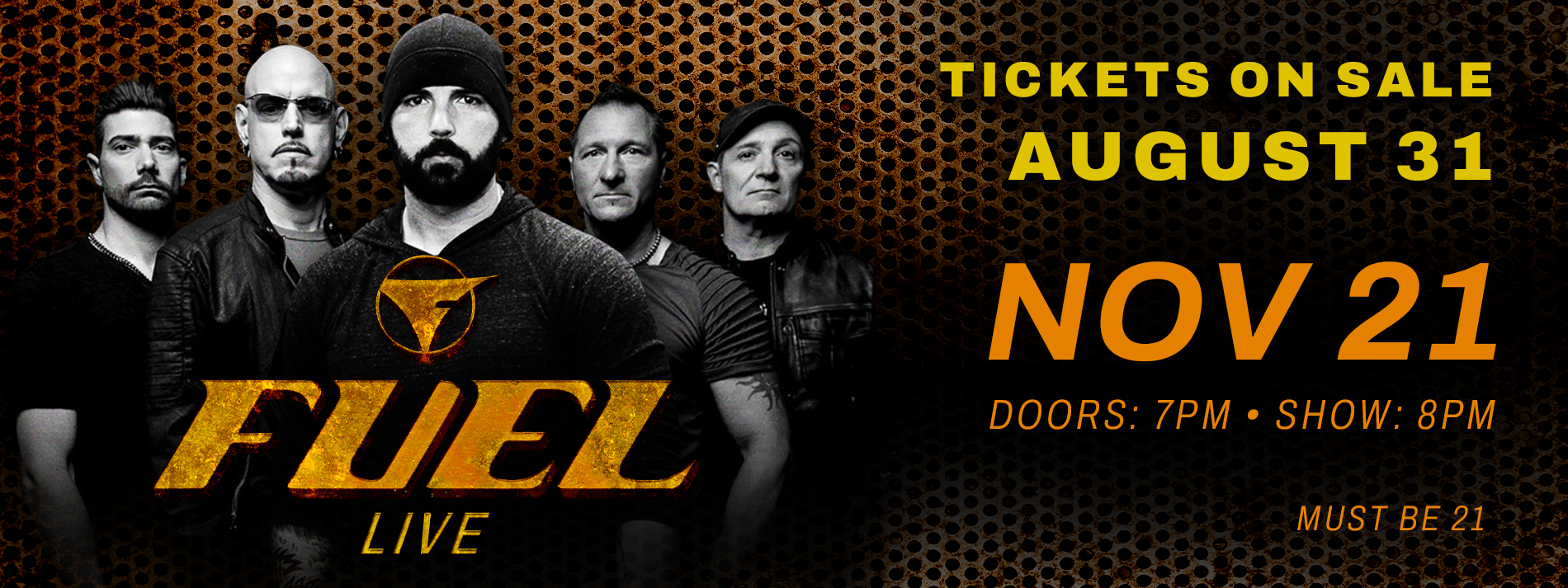 FUEL - NOV 21 - 8PM