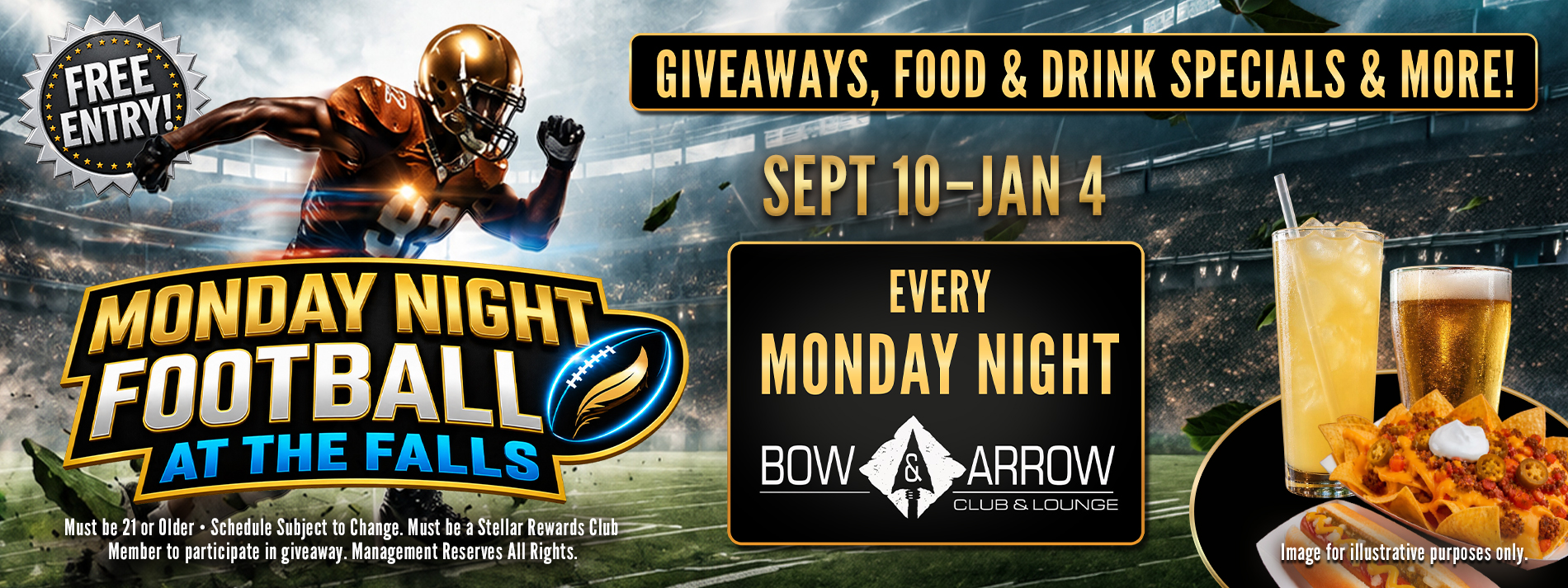 Monday Night Football at the Falls