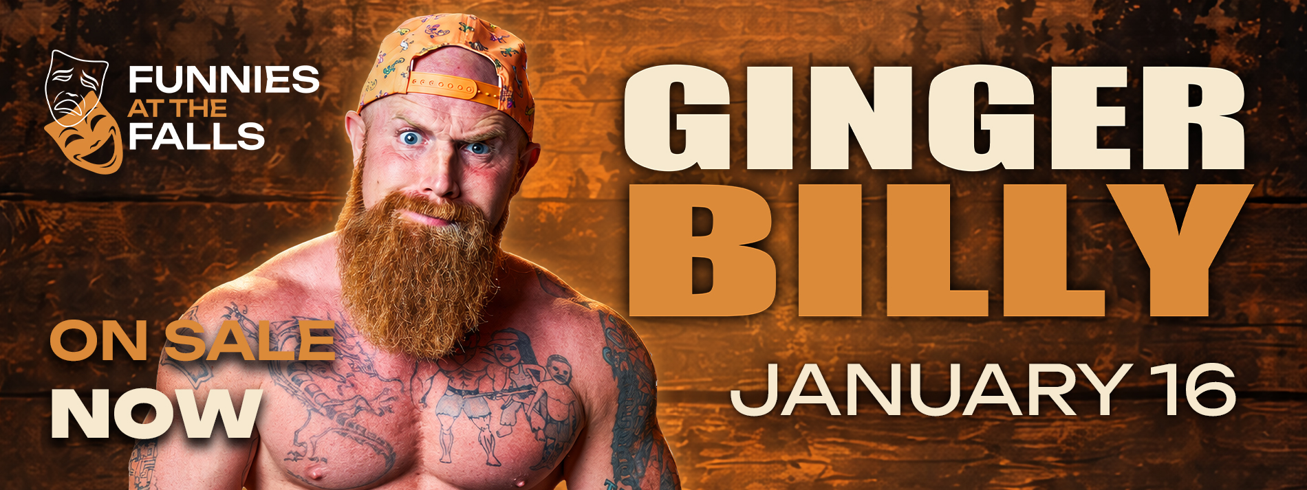 Ginger Billy - Jan 16 - On Sale Now