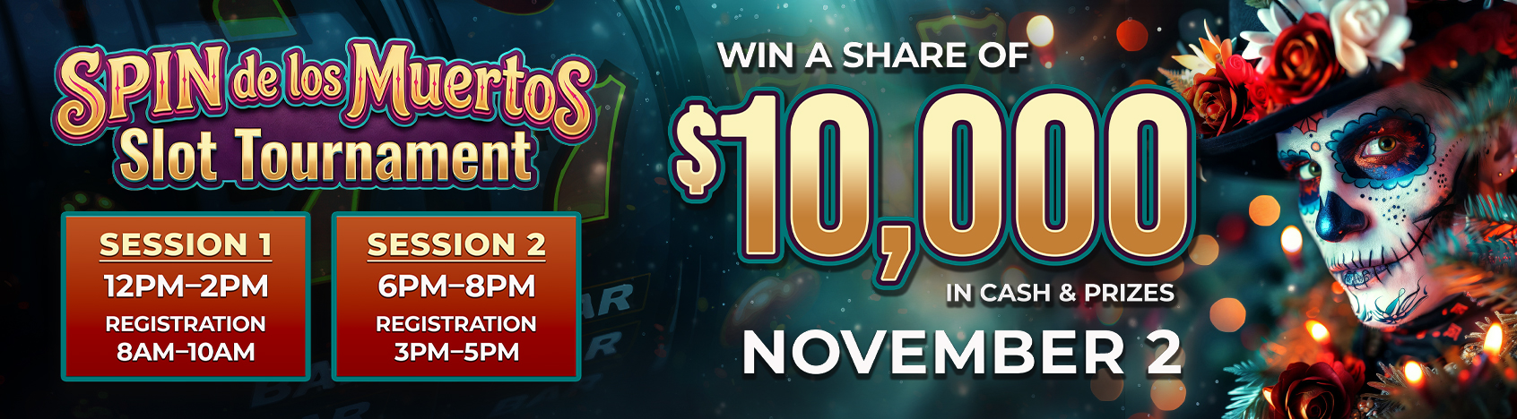 Spin de los Muertos Slot Tournament